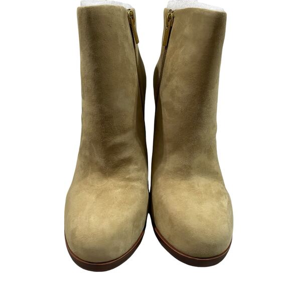 Vince Camuto Cayelsa Bootie 10 Tan Leather Neutral Classic Boho - Picture 4 of 14